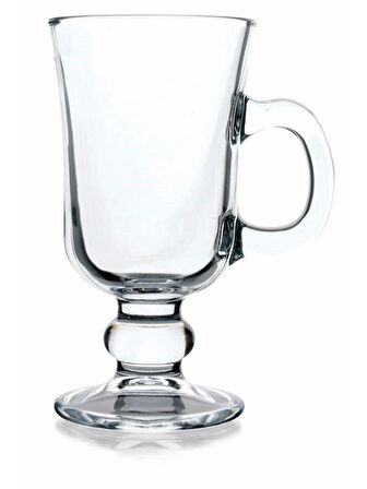 Irish Caffee Latte Kupa Bardağı Bardak 6 Adet 230 Cc