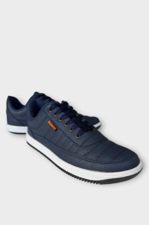 Erkek Ortopedik Günlük Yürüyüş Rahat Spor Ayakkabı  LACİVERT