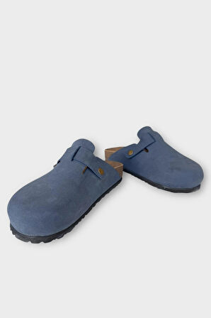 Mantar Taban Boston Birkens Model Günlük Sabo Unisex Ev Terliği FÜME