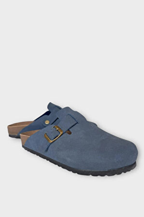 Mantar Taban Boston Birkens Model Günlük Sabo Unisex Ev Terliği FÜME