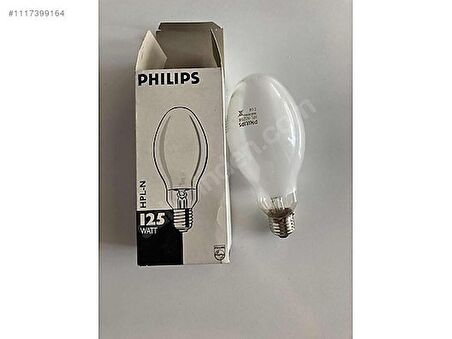 Philips Hpl-N 125 W/542 E27 Civa Buharlı Sokak Lambası Ampulü