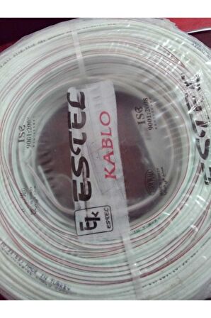 Estel 2x0.75 12v Hoparlör Ses Kablosu
