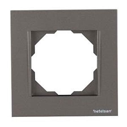 Netelsan Byobu Antrasit Light Anahtar + Çerçeve 