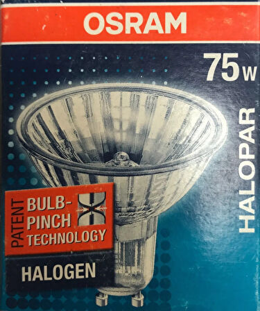 OSRAM 64830 FL 75 Watt GU10 30° Halojen Ampul - ÖZEL AMPÜL