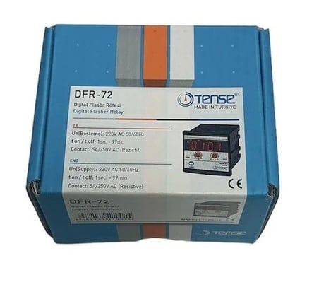 TENSE DFR-72 DİJİTAL FLAŞÖR RÖLE