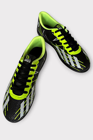 Erkek Futbol Halı Saha Ayakkabısı SİYAH - SARI