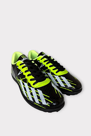 Erkek Futbol Halı Saha Ayakkabısı SARI - SİYAH