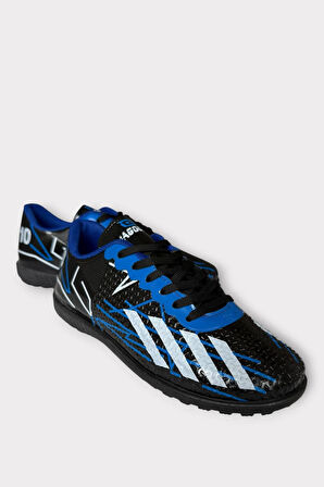 Erkek Futbol Halı Saha Ayakkabısı MAVİ - SİYAH