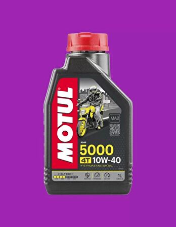 Motul 5000 4T 10w40 Motosiklet Yağı 1 Litre