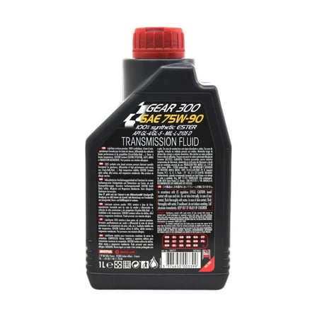 Motul Gear 300 75W-90 1 Lt Tam Sentetik Şanzıman Yağı