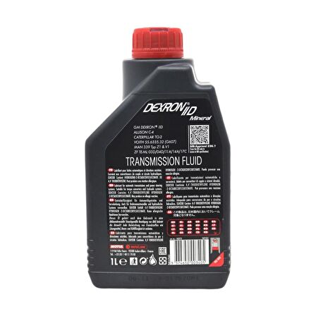 Motul Dexron IID 1 Lt Otomatik Şanzıman Yağı