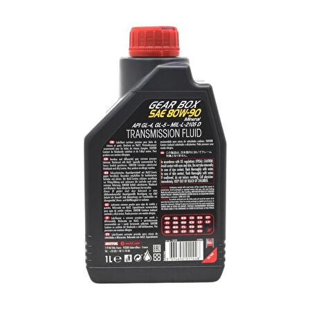 Motul GearBox 80W-90 1 Lt Şanzıman ve Diferansiyel Yağı