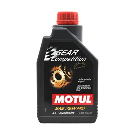 Motul Gear Competition 75W-140 1 Lt Sentetik Şanzıman Yağı