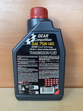 MOTUL gear competition (kilitli diferansiyeller yağı) sae 75w-140 1lt