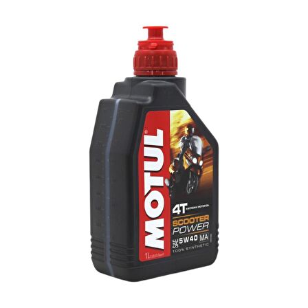 Motul Scooter Power 5W-40 MA 4T 1 Lt 4 Zamanlı Motor Yağı