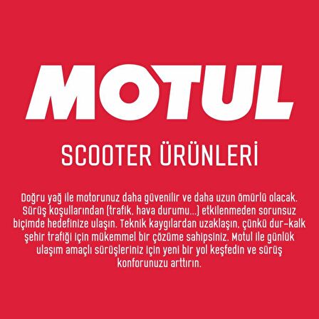 Motul Scooter Gear 80W-90 150 ML Motosiklet Şanzıman Yağı