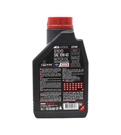 Motul 5100 10w40 4T Motosiklet Motor Yağı 1 Litre