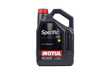 Motul Specific Dexos2 5W-30 Sentetik 5 lt DPF Benzin-Dizel Motor Yağı 