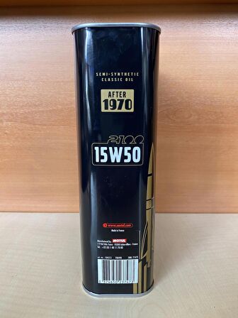 MOTUL CLASSİC 2100 SEMİ-SYNTHETIC AFTER 1970  15W-50 2LT