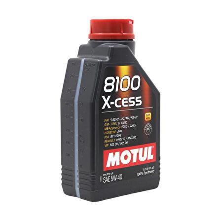 Motul 8100 X-cess 5W-40 1 Lt Tam Sentetik Motor Yağı