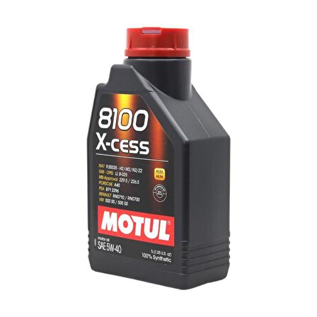 Motul 8100 X-cess 5W-40 1 Lt Tam Sentetik Motor Yağı