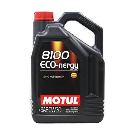 Motul 8100 Eco-nergy 0W-30 5 Lt Tam Sentetik Motor Yağı