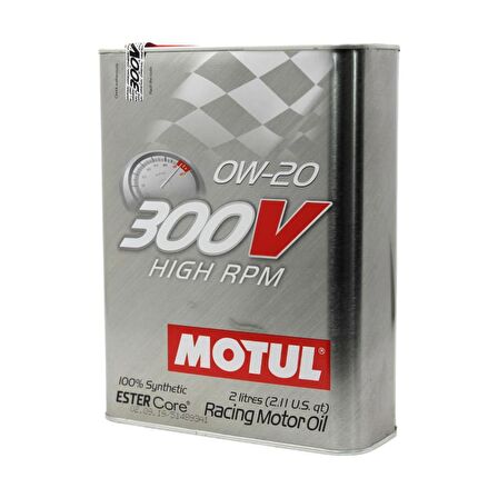 Motul 300V High RPM 0W-20 2 Lt Tam Sentetik Motor Yağı