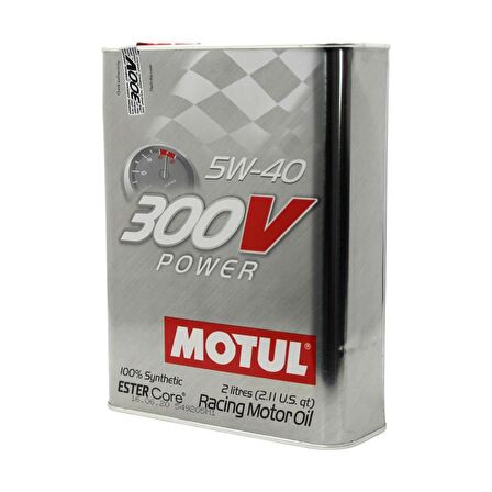Motul 300V Power 5W-40 2 Lt Tam Sentetik Yarış Motor Yağı