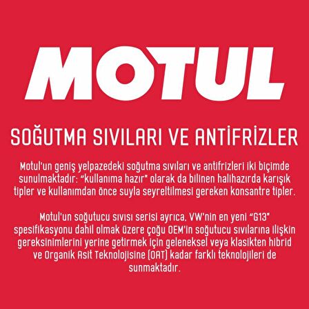 Motul Motocool Expert -37 °C 1 Lt - Motosiklet Sarı Antifriz