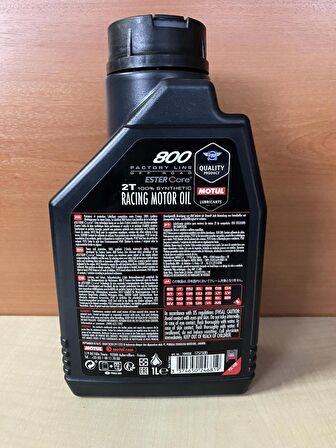 MOTUL 800 FACTORY LINE OFF ROAD 2T 1LT