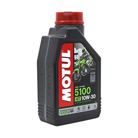 Motul 5100 10W-30 4T 1 Lt 4 Zamanlı Motosiklet Motor Yağı