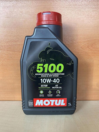 MOTUL 5100 ROAD&OFF-ROAD ESTER 4T 10W-40 1LT 