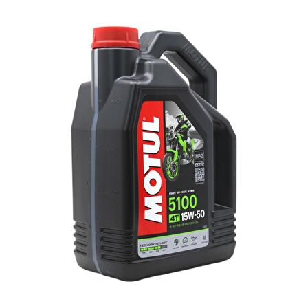 Motul 5100 15W-50 4T 4 Lt 4 Zamanlı Motosiklet Motor Yağı