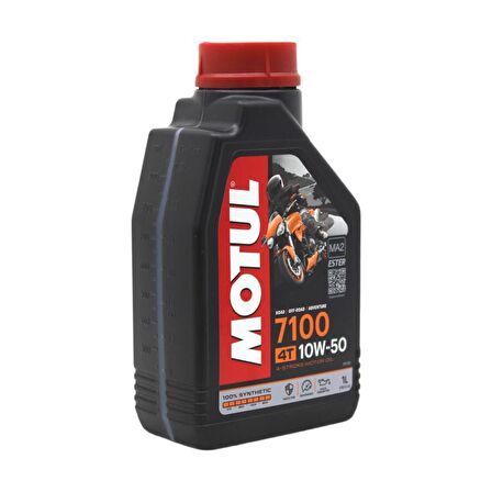 Motul 7100 4T 10W-50 1 Lt 4 Zamanlı Motosiklet Motor Yağı