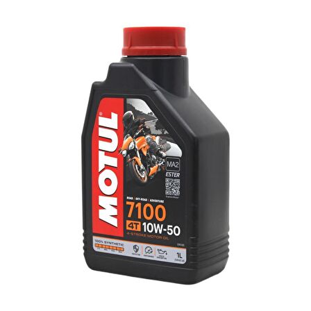 Motul 7100 4T 10W-50 1 Lt 4 Zamanlı Motosiklet Motor Yağı