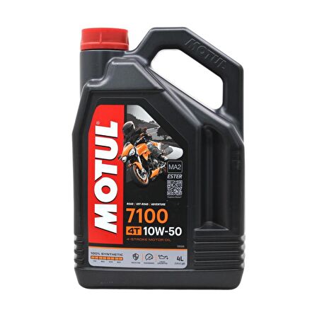 Motul 7100 4T 10W-50 4 Lt 4 Zamanlı Motosiklet Motor Yağı