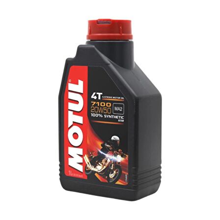 Motul 7100 4T 20W-50 1 Lt 4 Zamanlı Motosiklet Motor Yağı