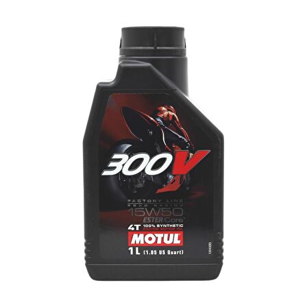 Motul 300V FL 15W-50 4T 1 Lt 4 Zamanlı Motosiklet Motor Yağı