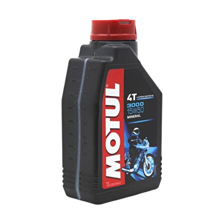 Motul 3000 15W-50 4T 1 Lt 4 Zamanlı Motosiklet Motor Yağı