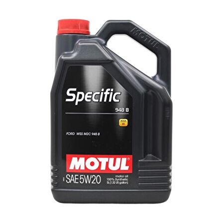 Motul Specific 948 B 5W-20 5 Lt Tam Sentetik Motor Yağı