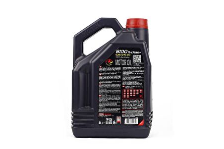 Motul 8100 X-CLEAN+ Plus 5W-30 5 lt Motor Yağı 