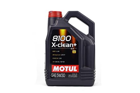 Motul 8100 X-CLEAN+ Plus 5W-30 5 lt Motor Yağı 