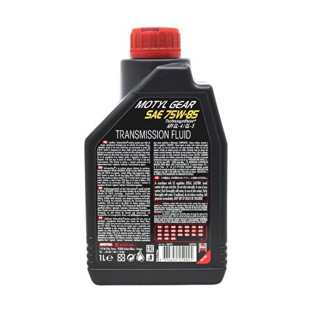 Motul MotylGear 75W-85 1 Lt Technosynthese Şanzıman Yağı