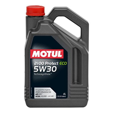 Motul 2100 Protect Eco 5W-30 4 Lt Benzinli Motor Yağı