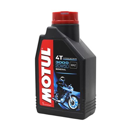 Motul 3000 20W-50 4T 1 Lt 4 Zamanlı Motosiklet Motor Yağı