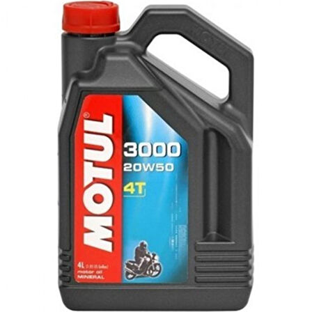 Motul Motor Yağı 3000 20w50 4t 4lt