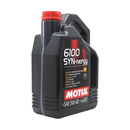 Motul 6100 SYN-Nergy 5W-40 4 Lt Dizel Benzinli Motor Yağı