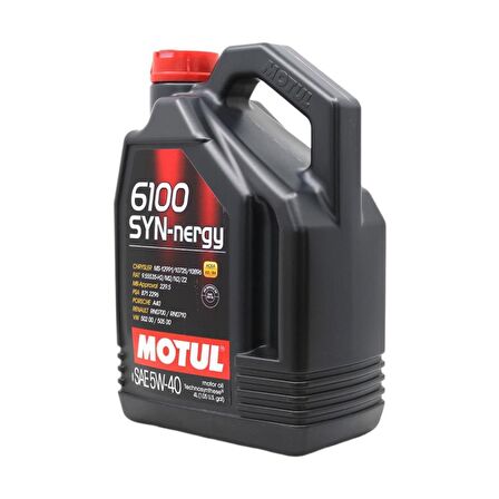 Motul 6100 SYN-Nergy 5W-40 4 Lt Dizel Benzinli Motor Yağı