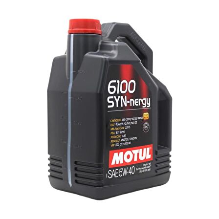 Motul 6100 SYN-Nergy 5W-40 5 Lt Dizel Benzinli Motor Yağı