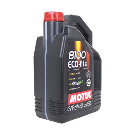 Motul 8100 Eco-Lite 5W-30 4 Lt Tam Sentetik Motor Yağı